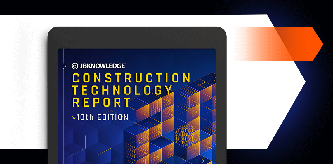 JBKnowledge Construction Technology Report cover illustration