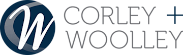 Company logo for Corley + Woolley