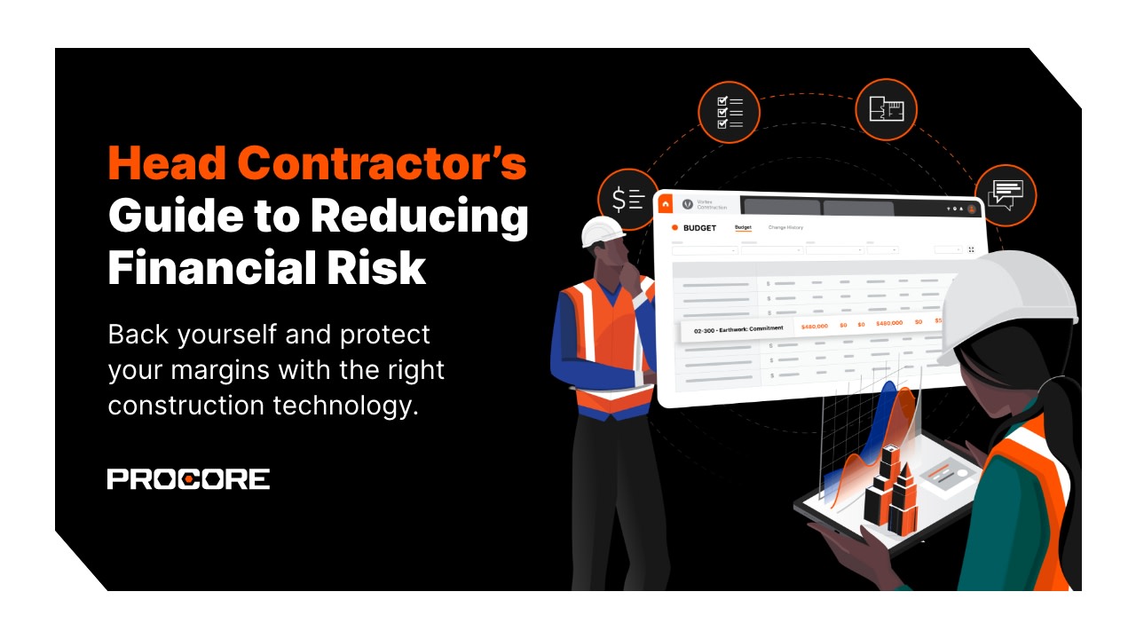 Head Contractor's Guide to Reducing Financial Risk eBook cover