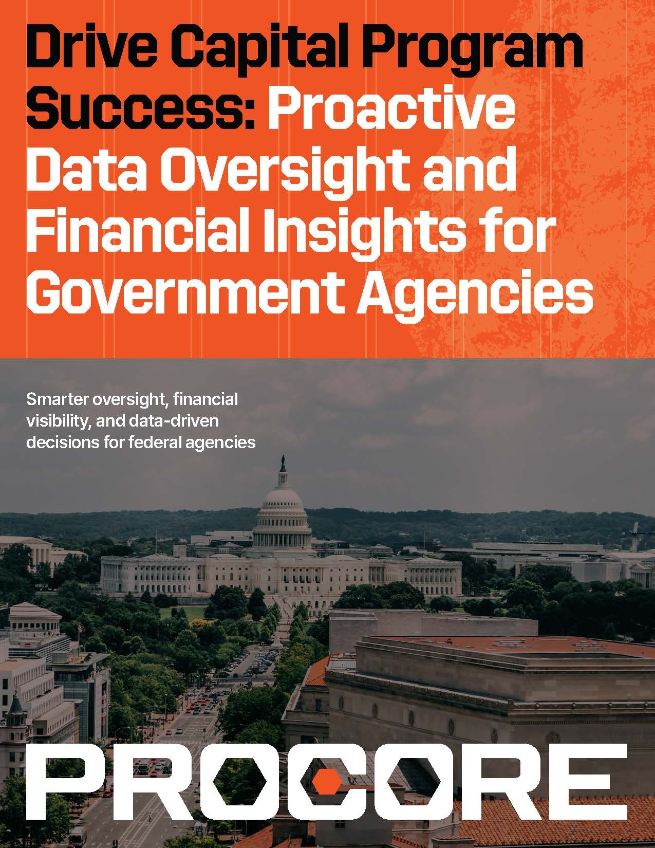 Proactive data oversight and financial insights for government agencies eBook cover
