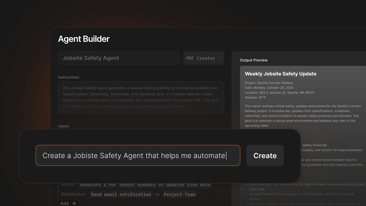 Agent Studio conversations screen