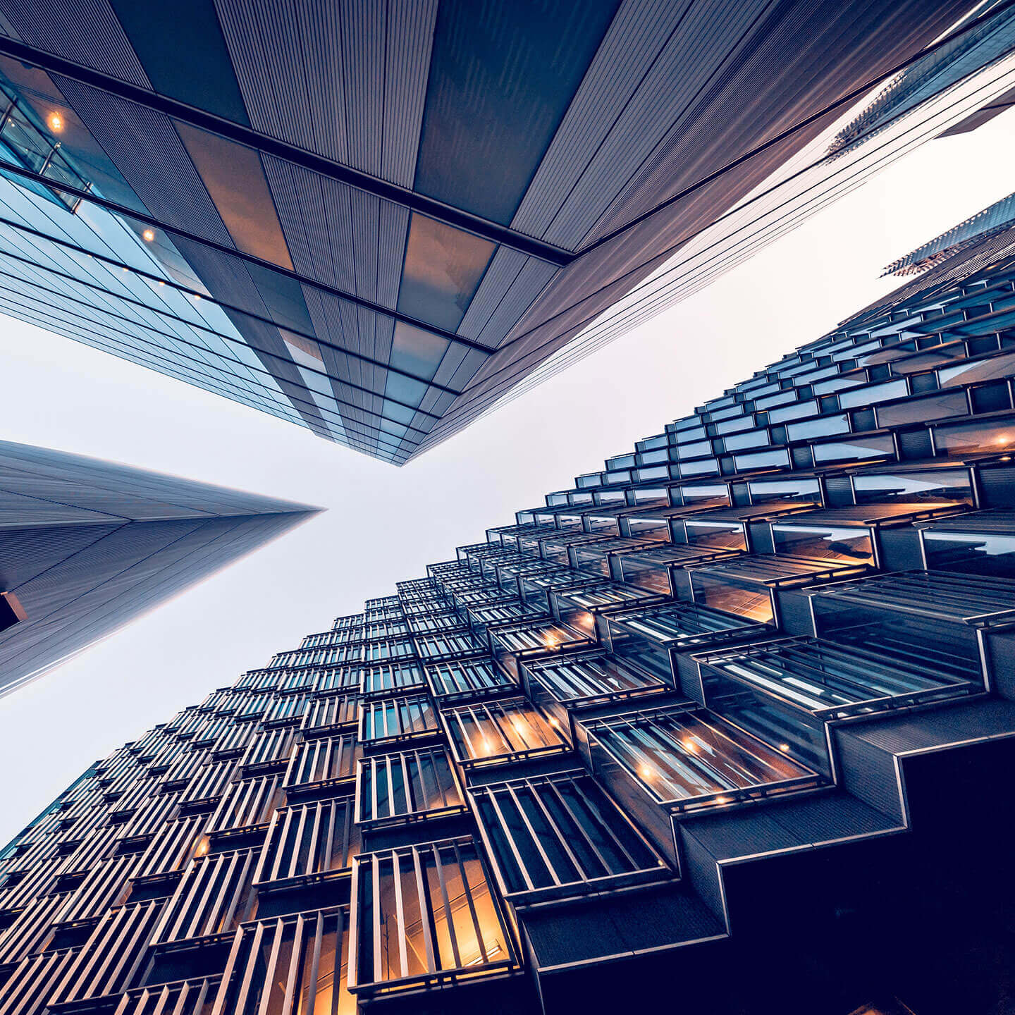 Abstract Angular building photograph