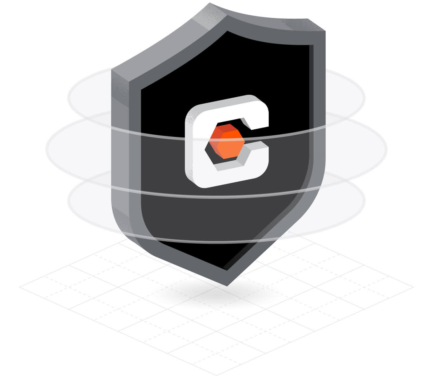 Procore security badge illustration 