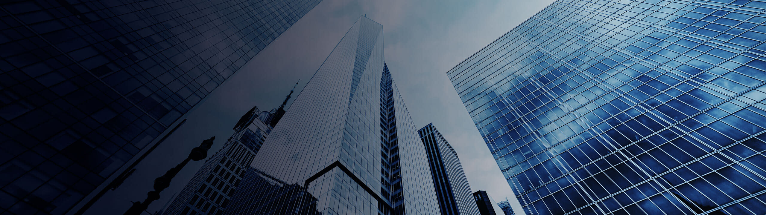 low angle view of skyscrapers