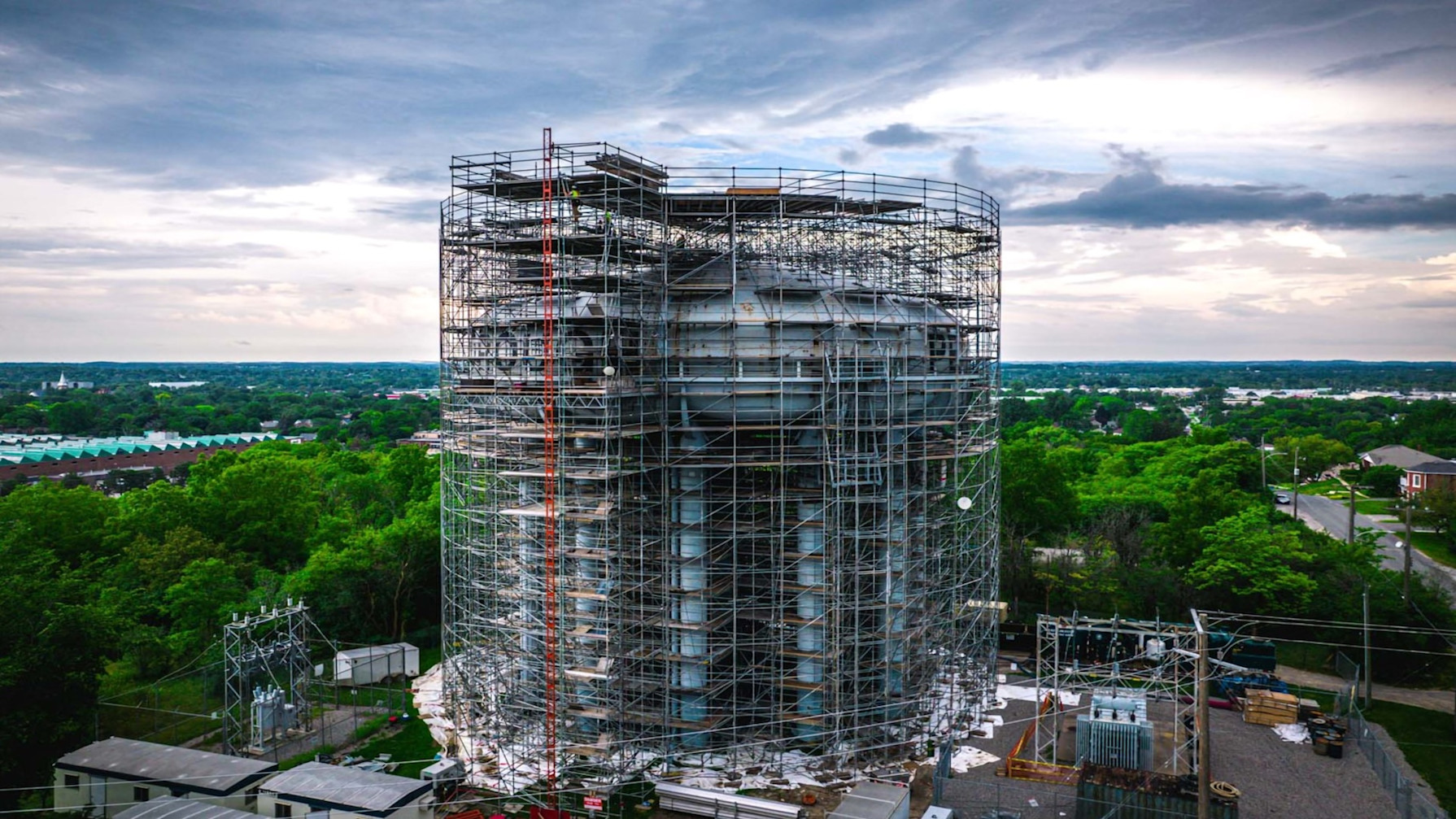 Landmark Structures water tower project