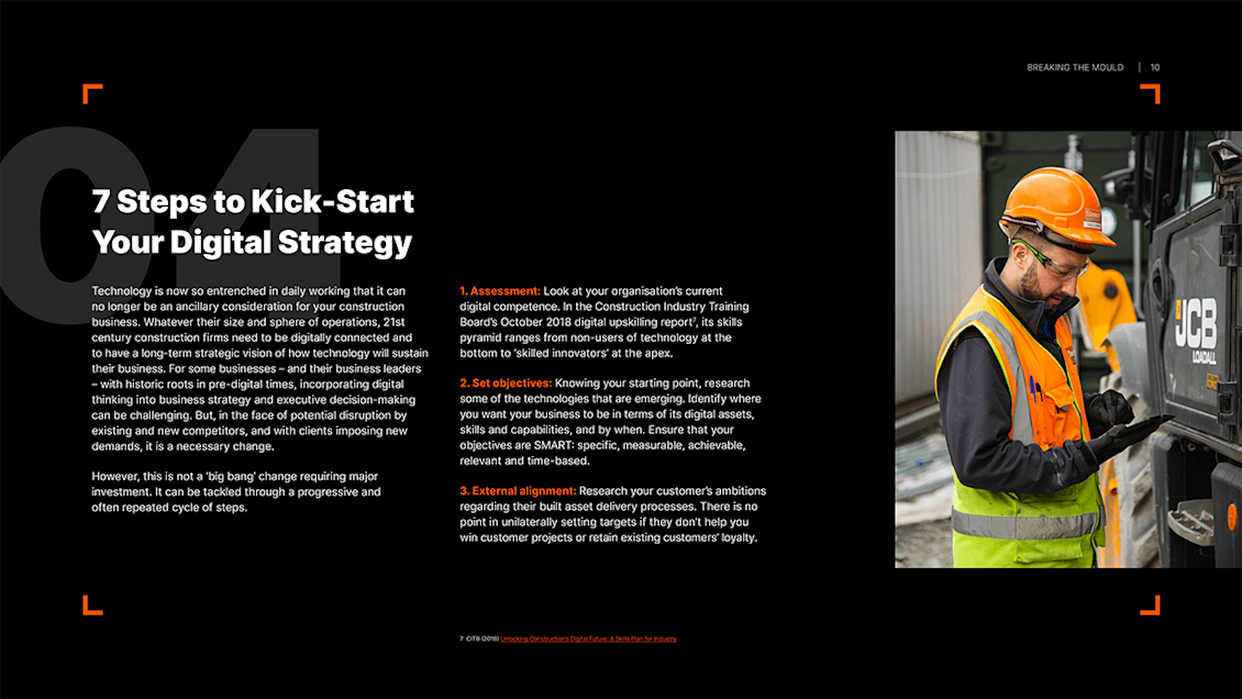 Interior page of Breaking the Mould Ebook