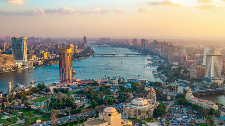 Aerial view of Cairo