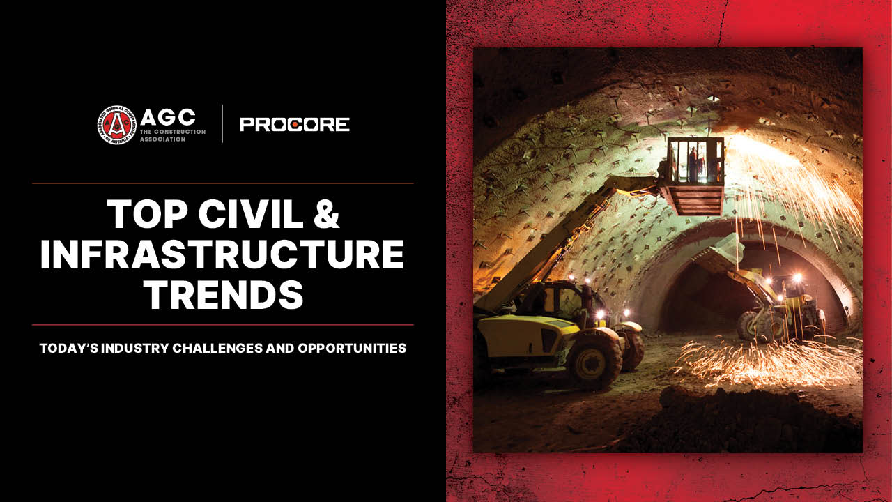 Top Civil & Infrastructure Trends eBook cover