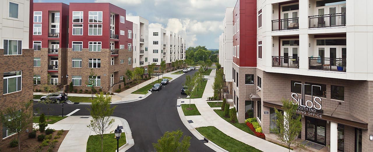 Silos South End apartment building complex