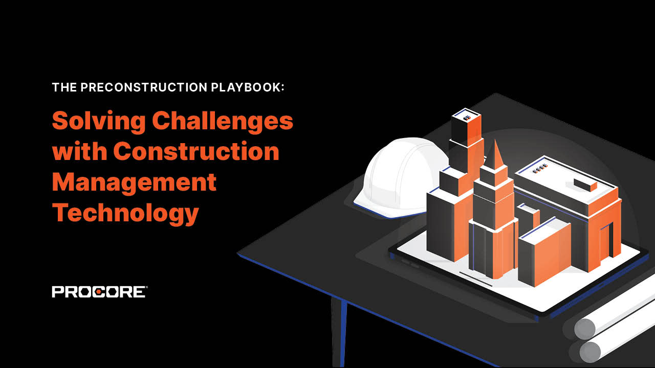 "The Preconstruction Playbook" eBook's cover