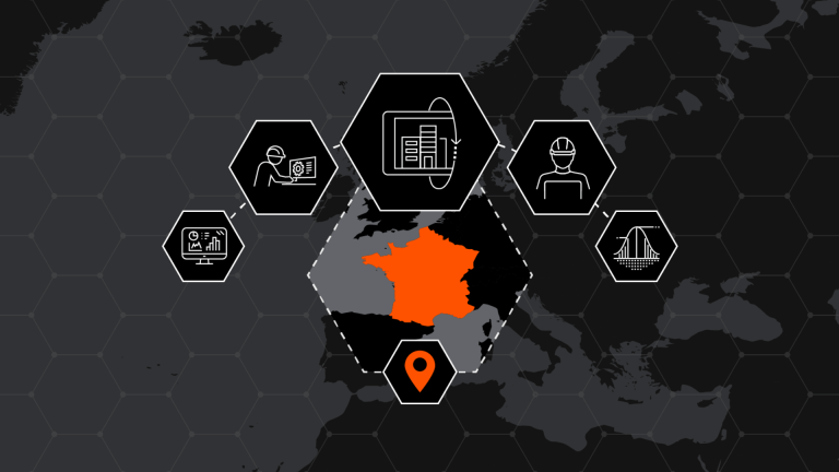 UK map with icons of 5 focus areas for building better