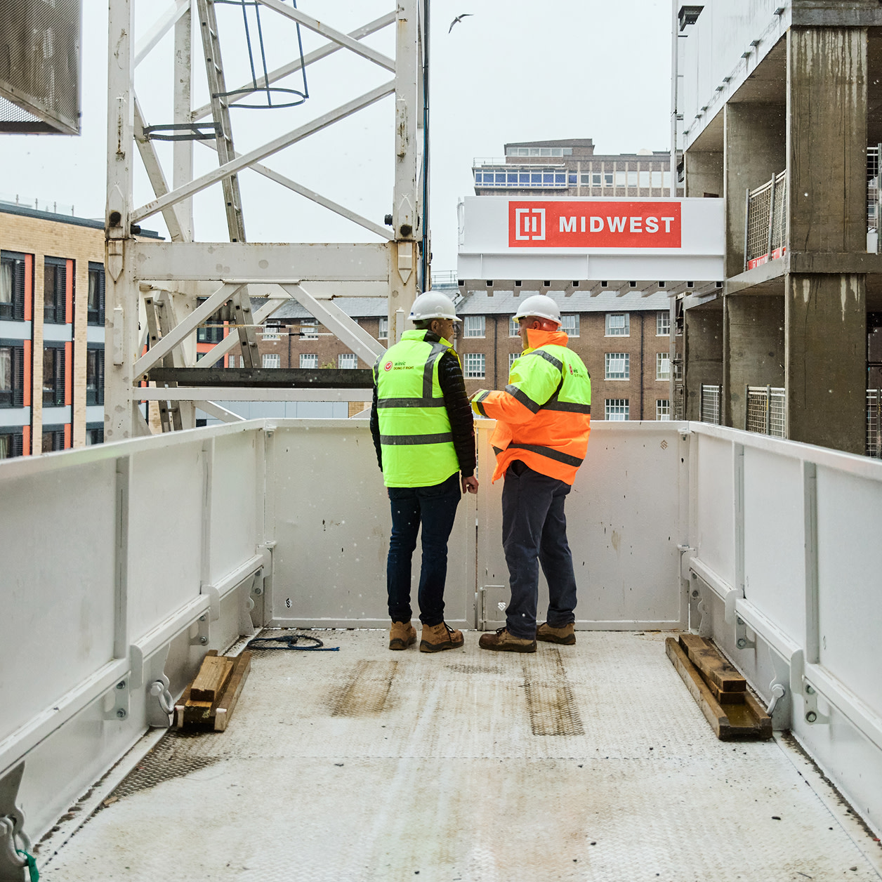 Procore's Submittals tool on a desktop and a phone