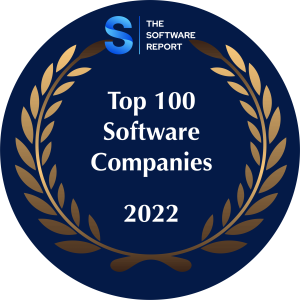 The Software Report: top 100 software companies of 2022 badge