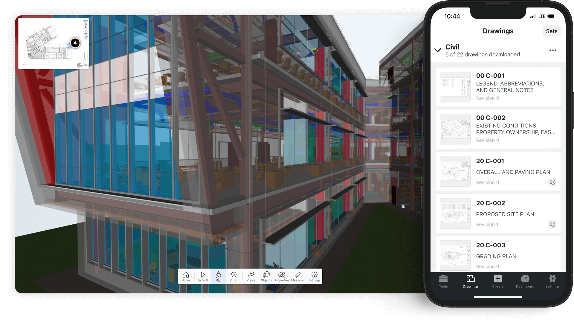 "BIM" product screen capture