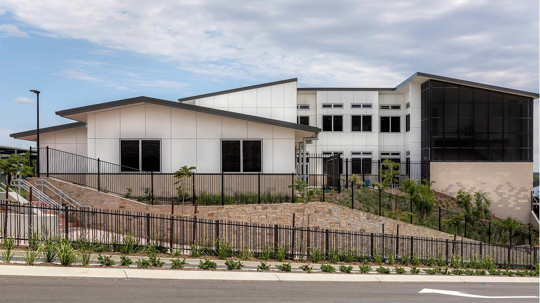 Front view of a home