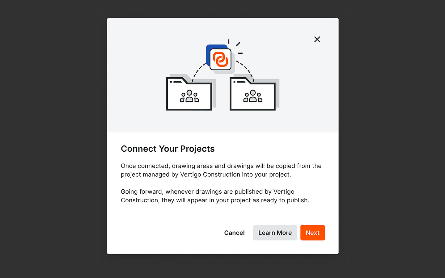 Procore Connect screen capture