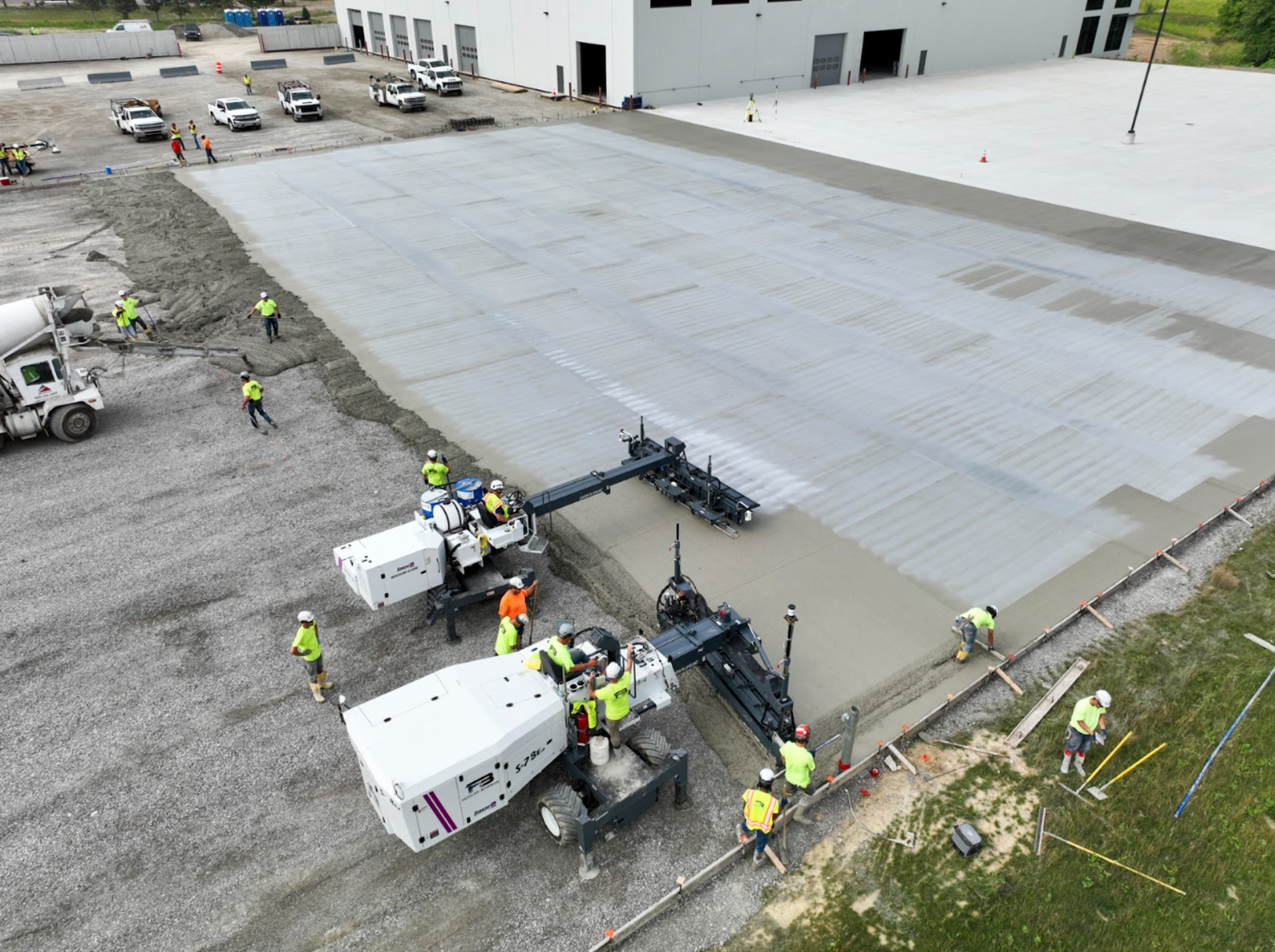 Concrete work done by fessler and bowman