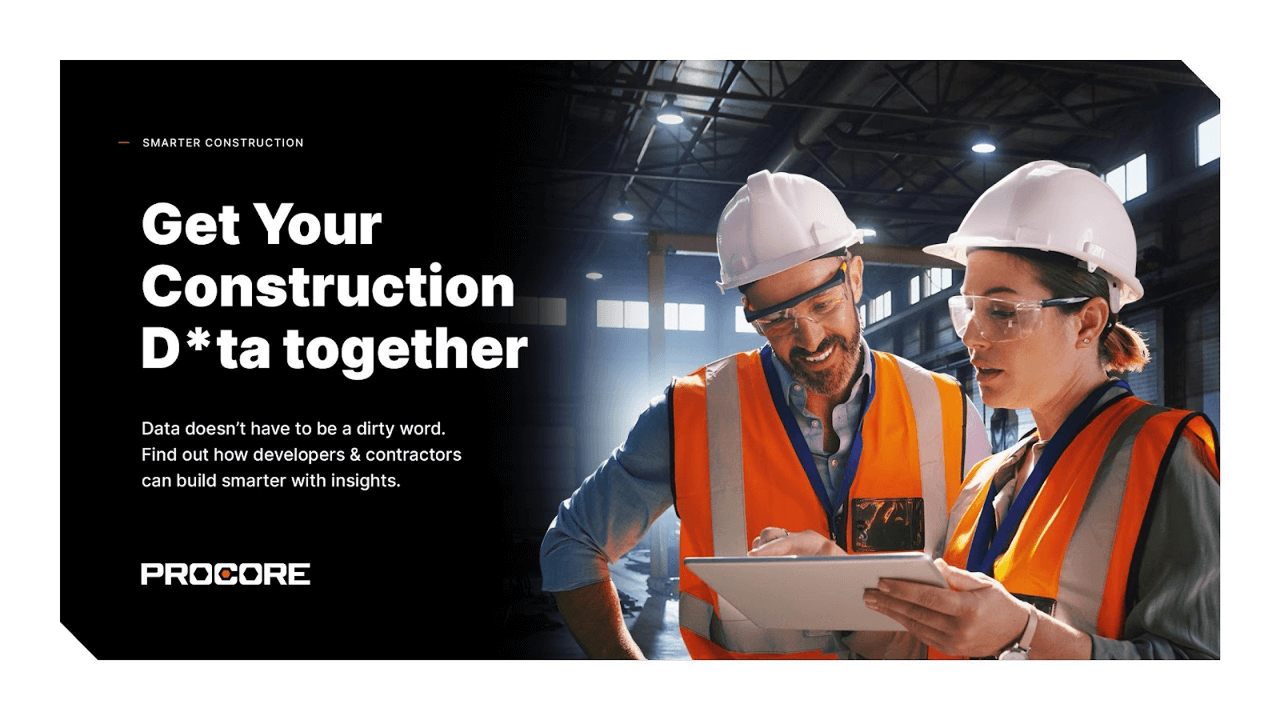 Get your construction data together ebook cover