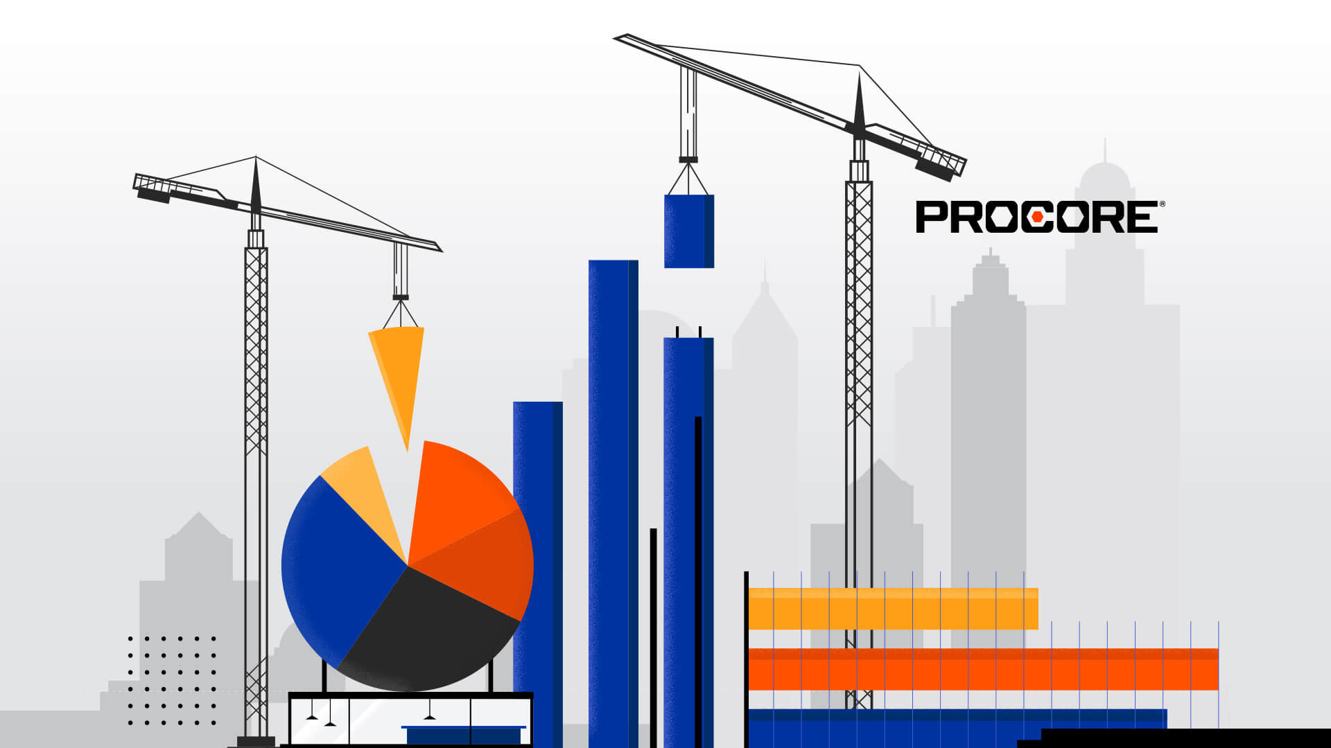 Construction data illustration