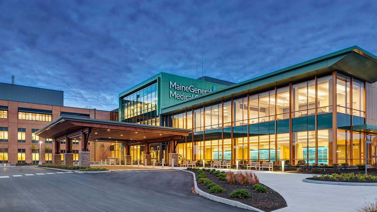 Angle view of Maine General Medical Center