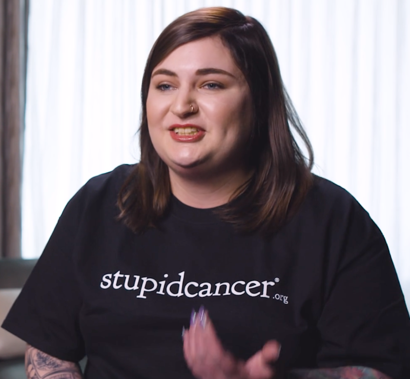 Christa on her mental attitude during Hodgkin Lymphoma cancer treatment