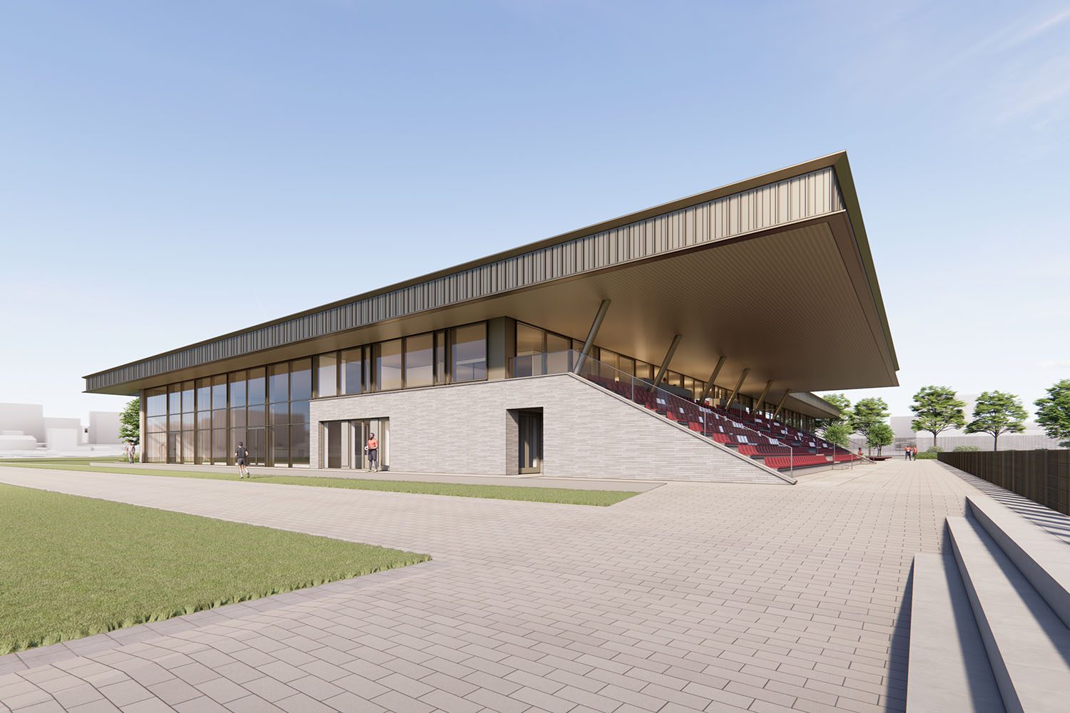 Sfeerbeeld sportaccommodatie FC Twente in Enschede