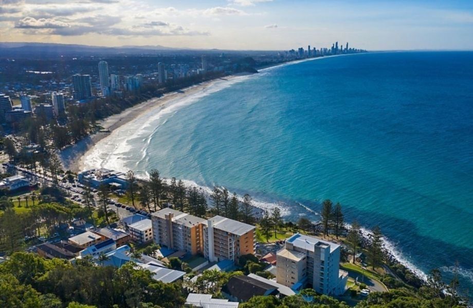 Gurner has puts its foot on a Gold Coast Highway site at Burleigh Heads.