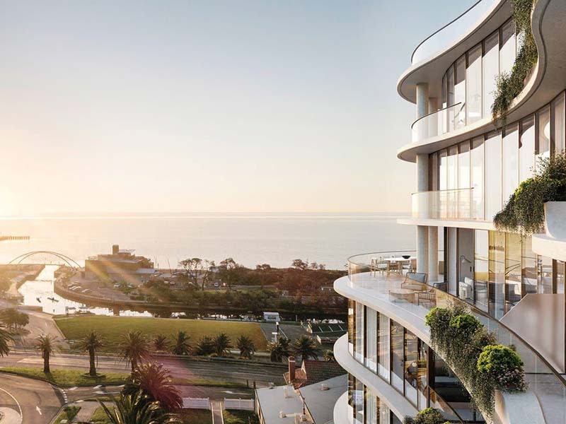 The Elenberg Fraser-designed Horizon Frankston apartments