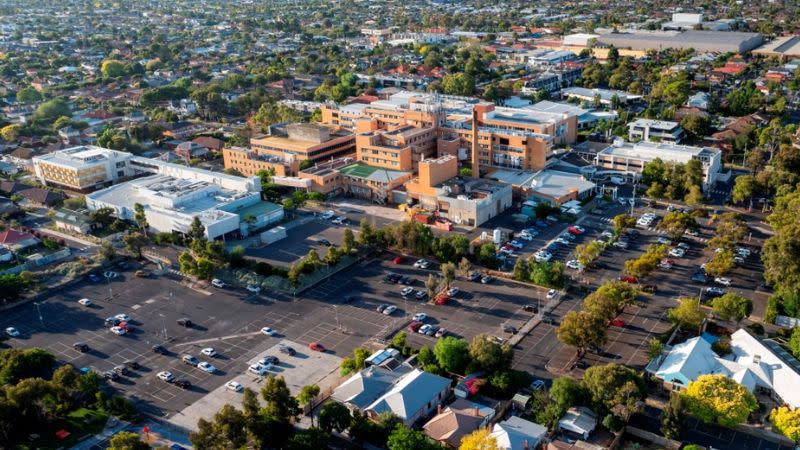 Old Footscray hospital precinct masterplan Development Victoria