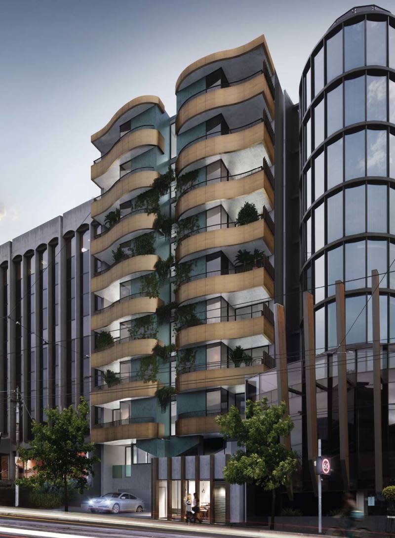 Fender Katsalidis' render of Royal Fund's Camberwell project Bijou.