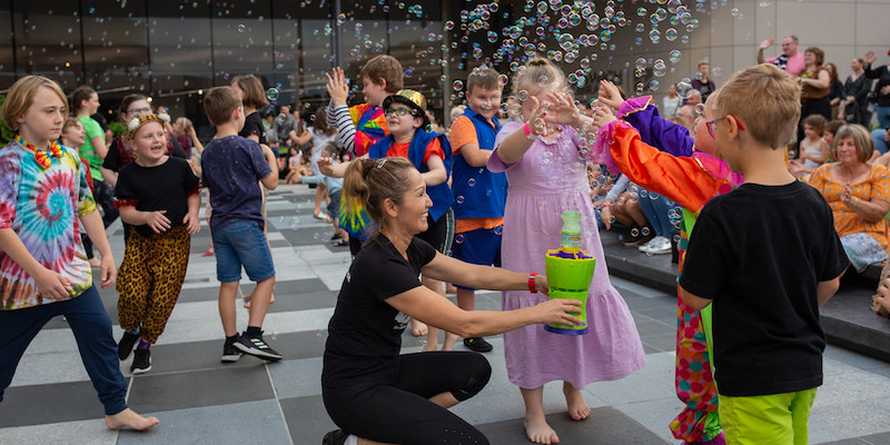 Nicholas Street Precinct hosts a diverse range of events, cementing its role as the city centre.