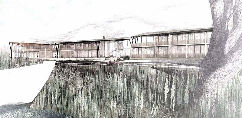 Princetown Eco Resort artists impression