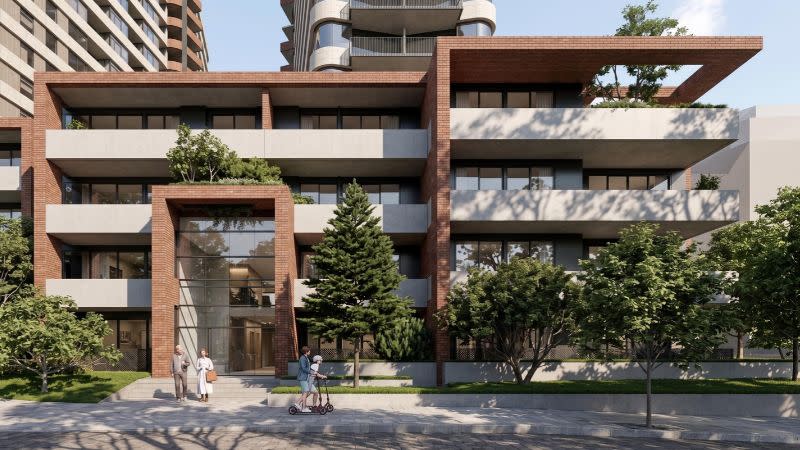 Briar APartments Balmain Doncaster Roadapartment development project Suburban rail Loop