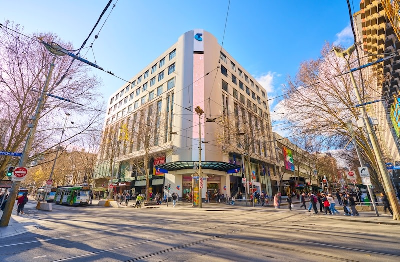 A newly secured lease to Japanese retailer MUJI will replace Telstra in 2027 with a three-level flagship store within the asset.