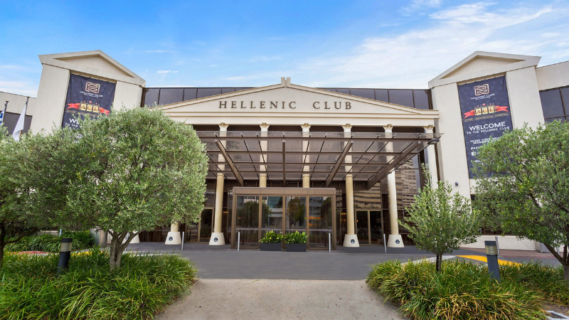 The existing Hellenic Club of Canberra is home to Greek Restaurant, Woden Bistro.