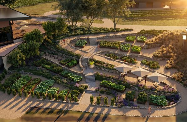 Kitchen gardens planned for Laval Hunter Valley, with produce to feed into the resort’s restaurant and communal dining offer.