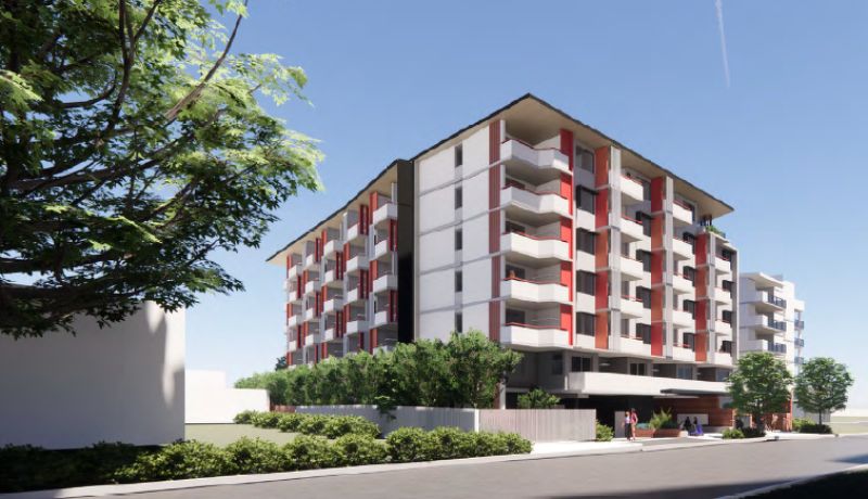 The development is one of two initial projects announced by the Queensland government as part the Housing Investment Fund.