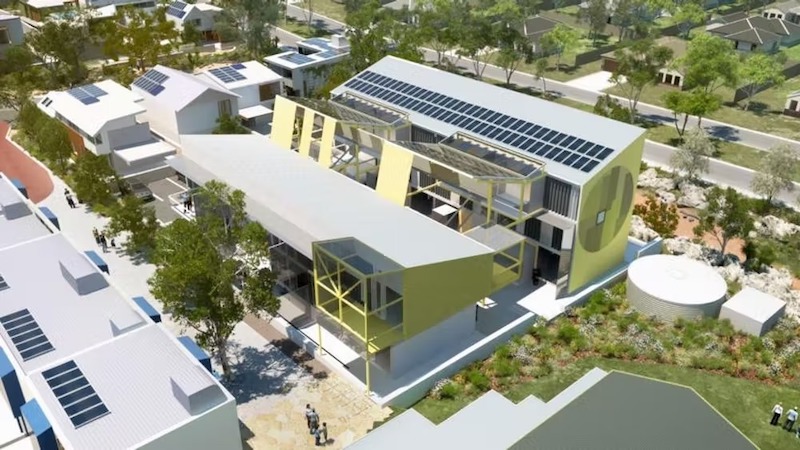 WGV in Fremantle is a model project for precinct-scale greening of the greyfields.