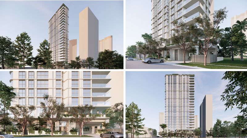 Renders of the new plans for 118 Old Burleigh Road, Broadbeach.