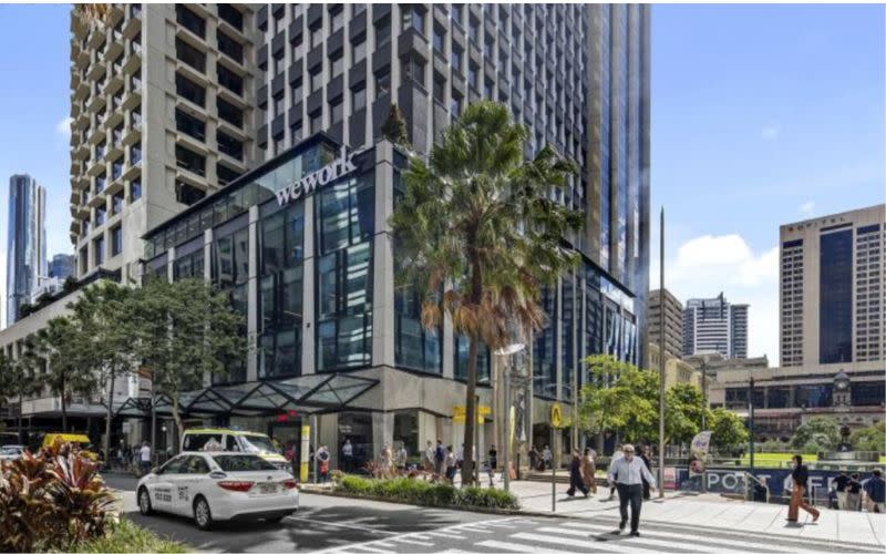 WeWork closed its office at 260 Queen Street, in Brisbane’s city centre late last year.