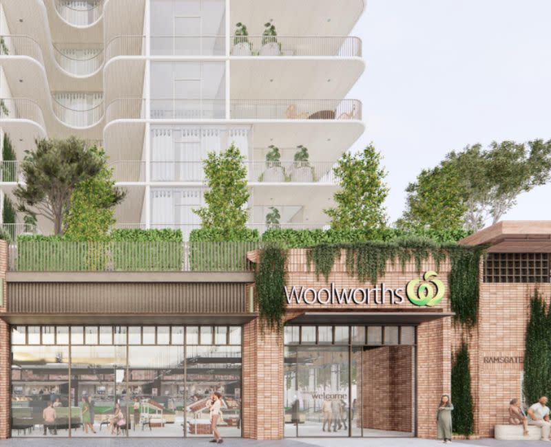 Ramsgate Woolworths apartment development Fabcot