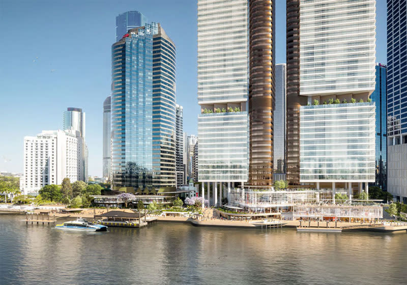 Waterfront Brisbane development