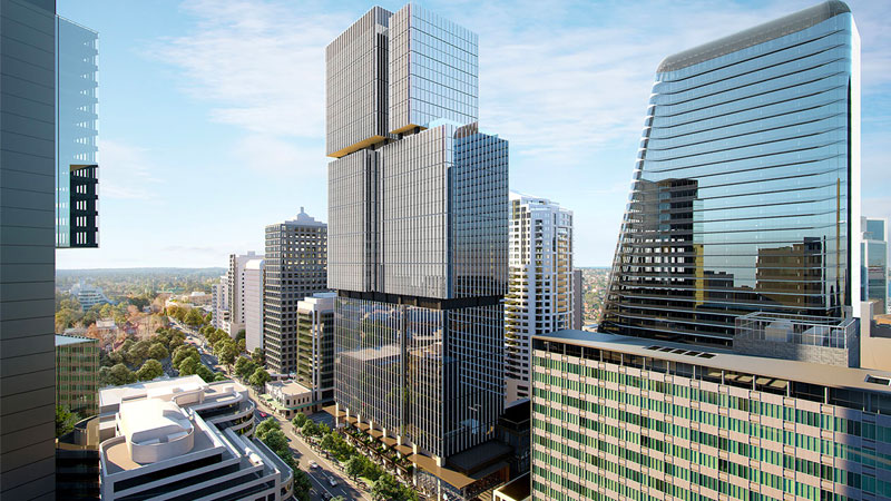 Lendlease is delivering a $1.2 billion North Sydney skyscraper that will soar 42 levels above the Victoria Cross Metro station.