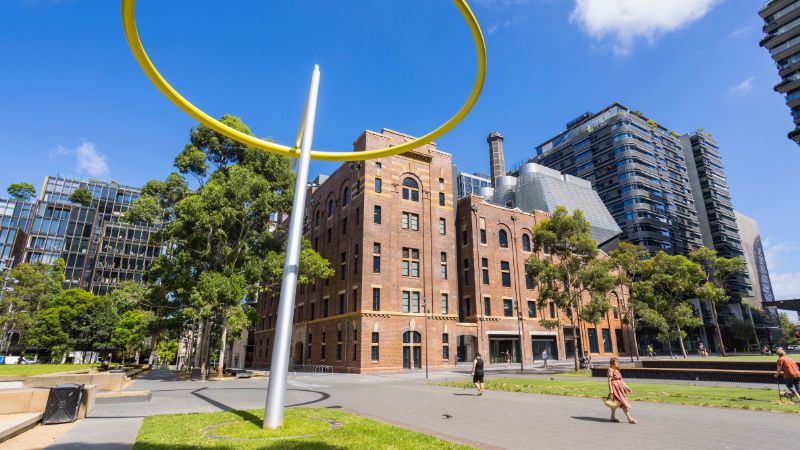 Carlton and United Brewery Yard, situated at the heart of Central Park will be the home of Afterpay in Sydney.