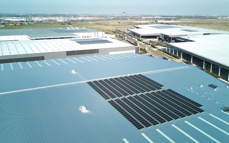 Dexus’s Horizon 3023 estate west of Melbourne will get four new warehouses, each with commercial-grade battery storage.  