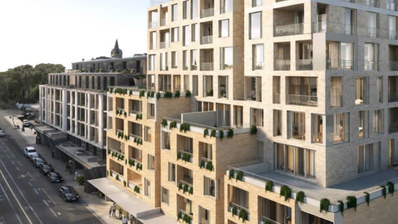 Hawthorn apartments plans submitted height uplifts