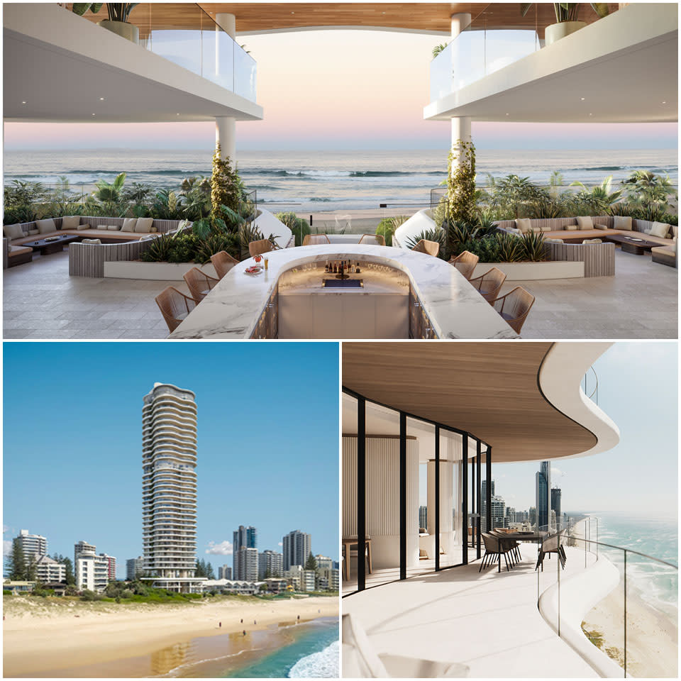 ▲ The project comprises 49 residences, including 36 half floor villas, 2 double storey sky homes, 10 full floor sub penthouses and a penthouse. Image: PBD Architects