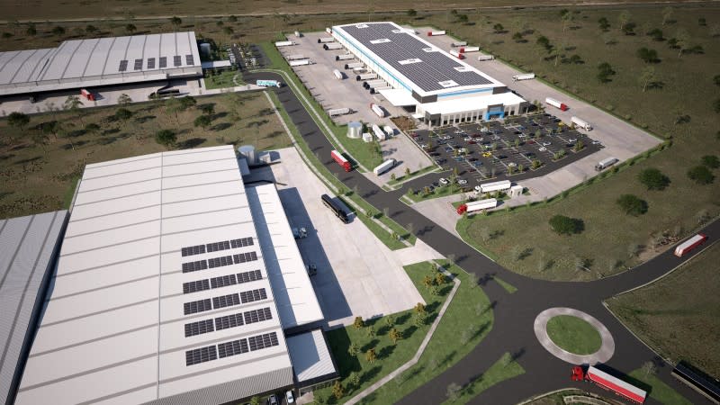 Amazon's Craigieburn Sort Centre in Goodman Group's Amaroo Business Park in Melbourne. Source: Amazon. 