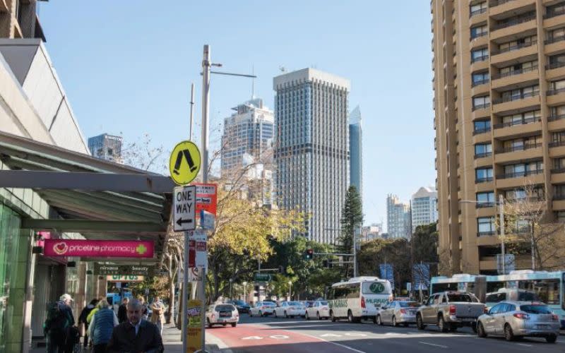 Charter Hall's 38-storey office tower as it stands today.