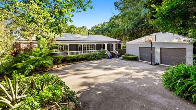 A family home in Mons, Queensland, where inventory levels have increased by 3.3 months.
